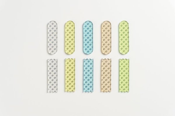 画像2: GEL テープ ドット柄・ボーダー柄 (2)