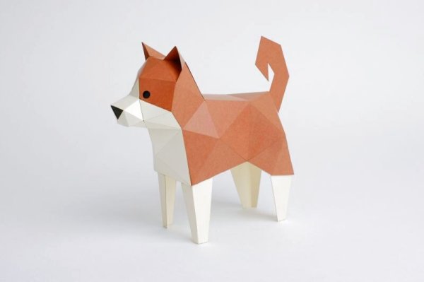 画像6: KAKUKAKU TINY しばいぬ 茶 (6)