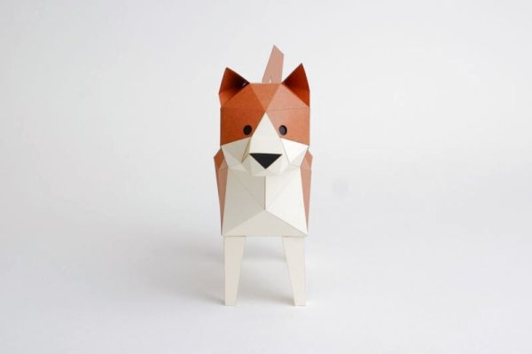 画像4: KAKUKAKU TINY しばいぬ 茶 (4)