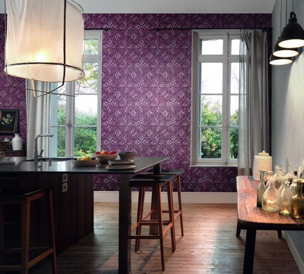 画像5: 輸入フリース壁紙  (5)